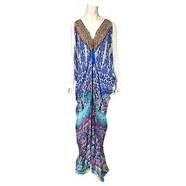 Autre Marque Camilla Crepe de Chine Silk Lined Kaftan Multiple colors