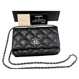 Chanel Black Wallet on Chain Black