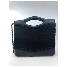 Chanel-Chanel bolso vintage-Negro