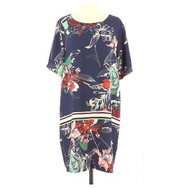 La Fée Maraboutée Robe Marineblau