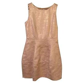 Sinéquanone Robes Doré Métallisé