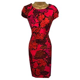 Hobbs Vestito Rosa Rosso