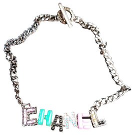 Chanel-Chanel necklance choker-Metallic