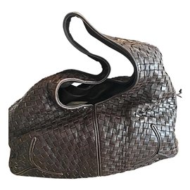Bottega Veneta-Bags-Chocolate