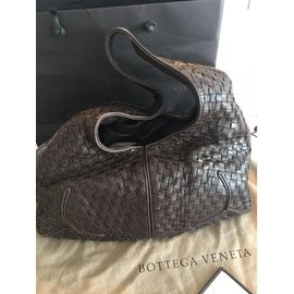 Bottega Veneta-Bags-Chocolate