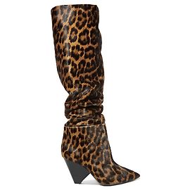 BOTTES SAINT LAURENT Imprimé léopard