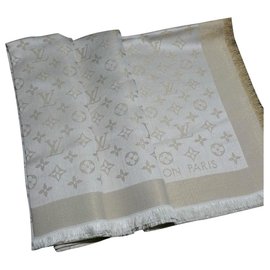 Louis Vuitton Sciarpa Monogram Beige