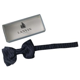 BUTTON FARFALLA LANVIN PER UOMO . neuf Blu navy
