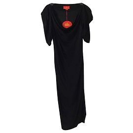 Vivienne Westwood Red Label Robe Ambre Animale Noir