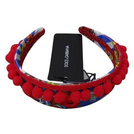 Dolce & Gabbana Accessori per capelli Rosso Blu Multicolore