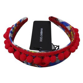 Dolce & Gabbana-Accessori per capelli-Rosso,Blu,Multicolore