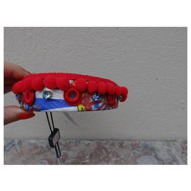 Dolce & Gabbana-Hair accessories-Red,Blue,Multiple colors