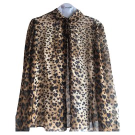 Red Valentino-Tops-Leopard print