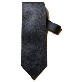 Yves Saint Laurent-Ties-Black