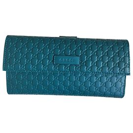 Gucci Wallets Turquoise