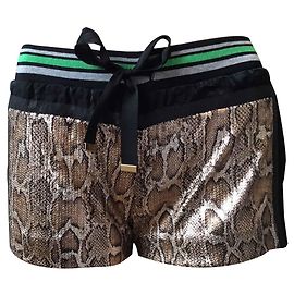 Roberto Cavalli Sequined shorts Multiple colors