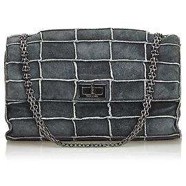 Chanel Gray Reissue Patchwork Flap Bag Other Grey