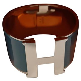 Hermès-Hermes clic H-Azul claro