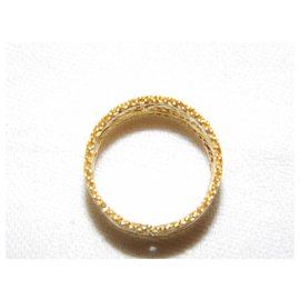 Autre Marque-bague or 18k filigranée-Doré