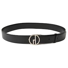 Autre Marque-dunhill Leather Belt-Black