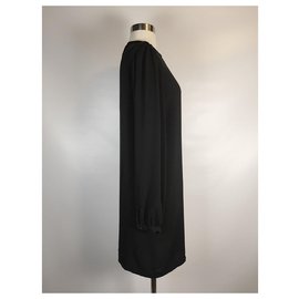 Diane Von Furstenberg-DvF Florina Silk Dress-Black