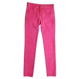 Vaqueros rosas Maison Martin Margiela de algodón y elastano 40 IT Rosa