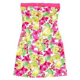 Blumarine PASSION FRUIT FR38/40 Pink Weiß Gelb