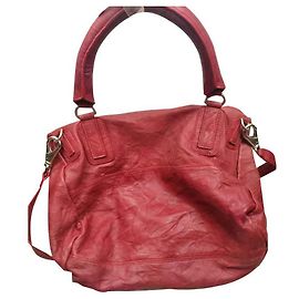 Givenchy Pandora red leather handbag Red