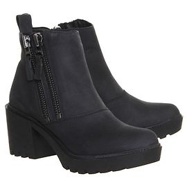 Office London Bottines Noir