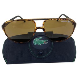 Lacoste Sonnenbrille Braun Karamell