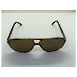 Lacoste-Sunglasses-Brown,Caramel