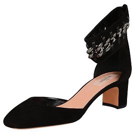 Valentino Garavani Chaussure à talon bas Noir