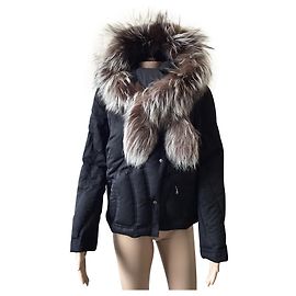 John Richmond Down Jacket Black Black