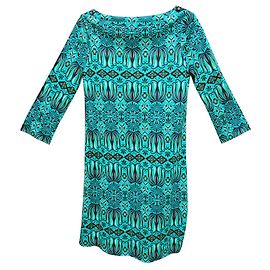 silk dress Tory Burch mint condition Blue