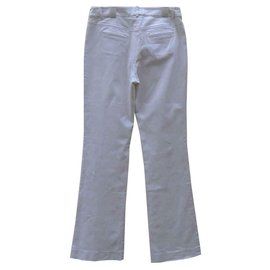 Dior-Pantalons, leggings-Blanc