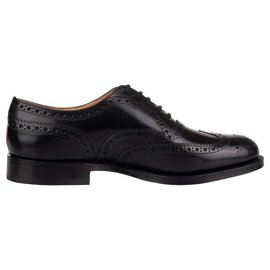 Church's-Church's Burwood Black Brogues SIZE 10 /44eu-Black