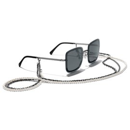 Chanel-SQUARE SUNGLASSES CHANEL SUNGLASSES OCCHIALI DA SOLE-Grigio