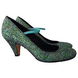 Autre Marque QSP Sequined babie pump Metallic