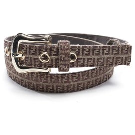 Fendi-Belts-Brown