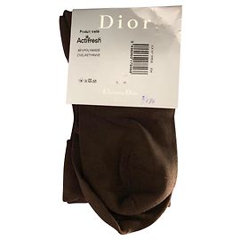 Christian Dior socks Dark brown