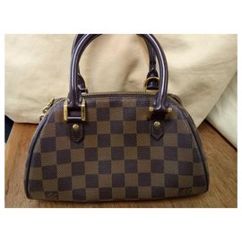 Louis Vuitton-Mini Ribera Damier Ebène Louis Vuitton Marron-Marron