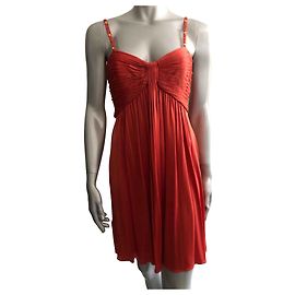 Robe courte orange à sequins Bcbg Max Azria Orange
