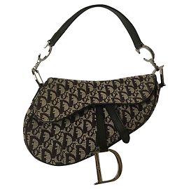 Christian Dior saddle Black