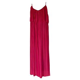 Mango Abendkleid Fuschia
