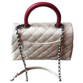 Chanel-Coco handle.     LIMITED SERIES-Beige