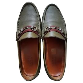 Gucci-Loafers Slip ons-Khaki