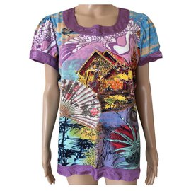 Autre Marque Top de algodón Artacapea Multicolor