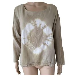 Autre Marque Tops Agenciesturquoise Beige Crudo
