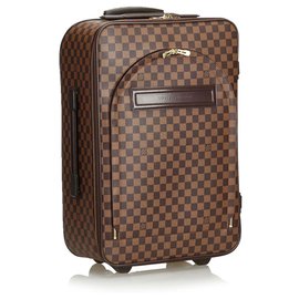 Louis Vuitton-Louis Vuitton Brown Damier Ebene Pegase 60-Brown