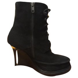 Ann Demeulemeester-Ankle Boots-Black